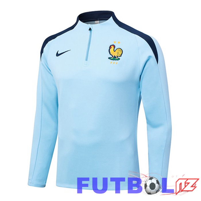 Sudadera De Entrenamiento Francia Azul 2024/2025