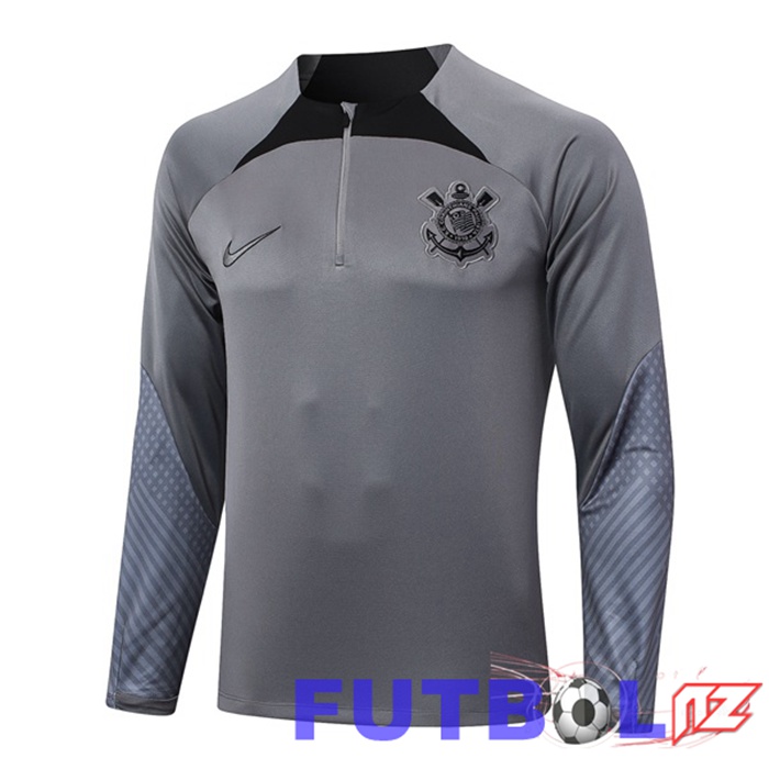 Sudadera De Entrenamiento Corinthians Gris 2024/2025