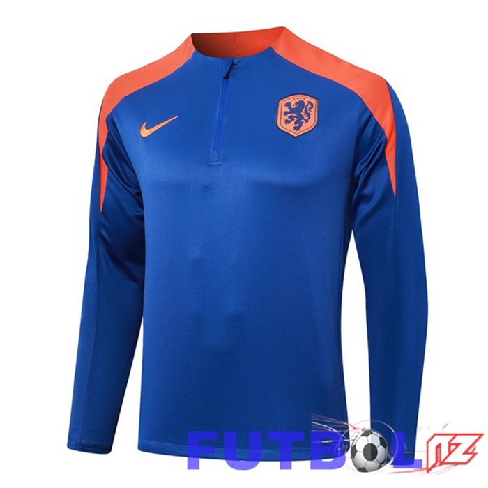 Sudadera De Entrenamiento Países Bajos Azul 2024/2025