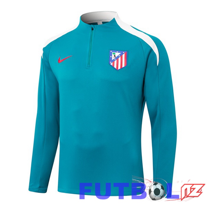 Sudadera De Entrenamiento Atletico Madrid Azul 2024/2025