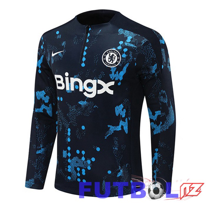 Sudadera De Entrenamiento FC Chelsea Azul Real 2024/2025