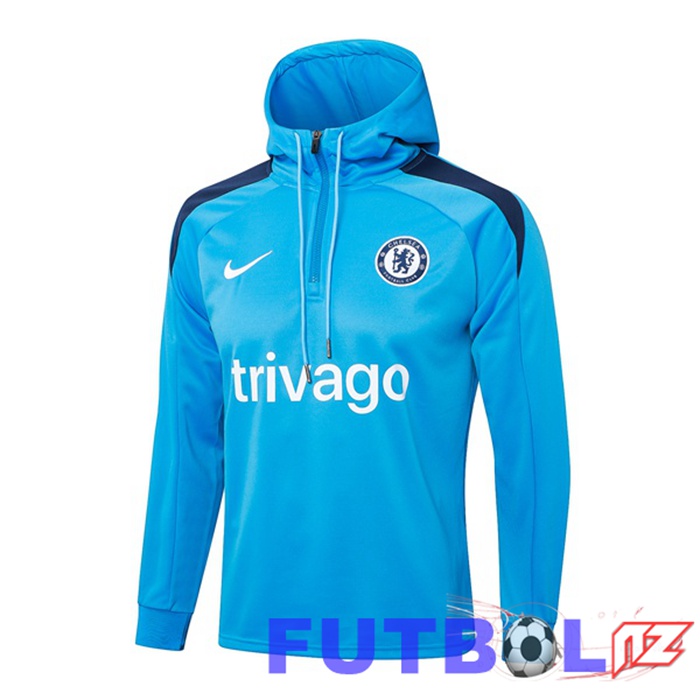 Sudadera Con Capucha FC Chelsea Azul 2024/2025