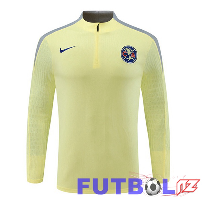 Sudadera De Entrenamiento Club America Amarillo 2024/2025