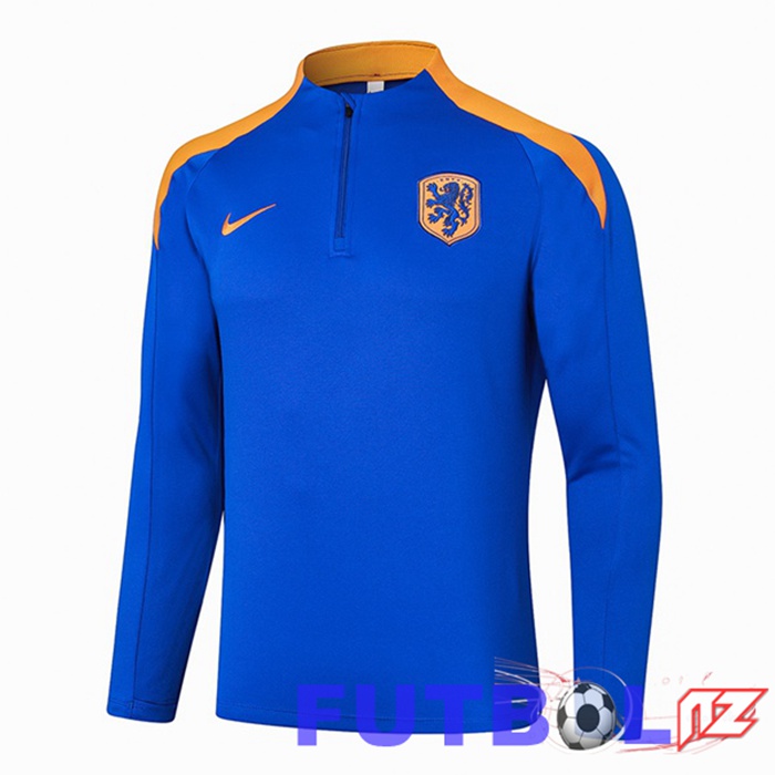 Sudadera De Entrenamiento Países Bajos Azul 2024/2025