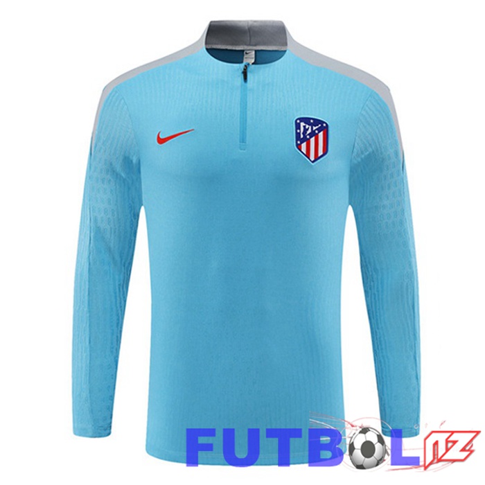 Sudadera De Entrenamiento Atletico Madrid Azul 2024/2025