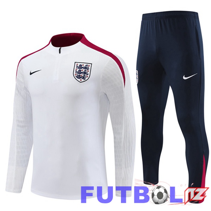 Chandal Equipos De Futbol Inglaterra Blanco 2024/2025