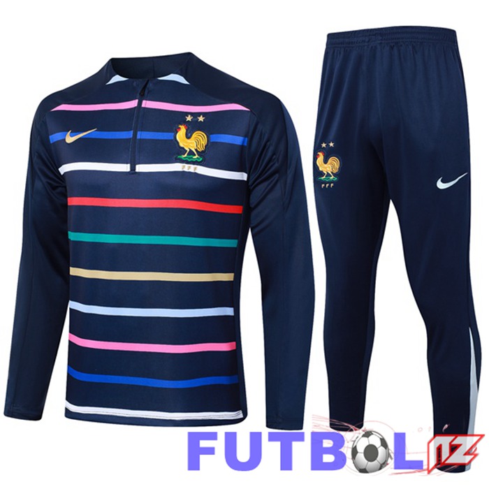 Chandal Equipos De Futbol Francia Azul Real 2024/2025