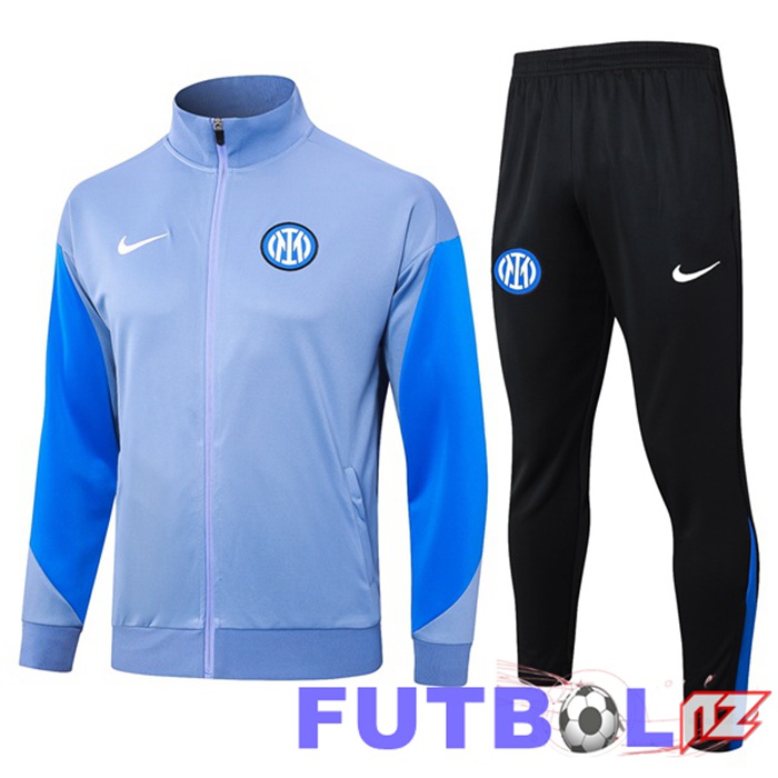 Chandal Equipos De Futbol - Chaqueta Inter Milan Gris 2024/2025