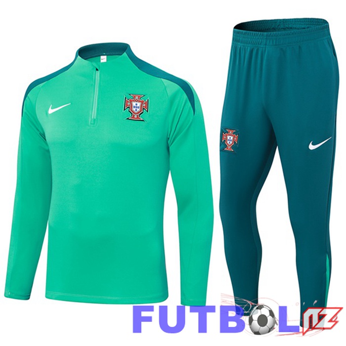 Chandal Equipos De Futbol Portugal Verde 2024/2025