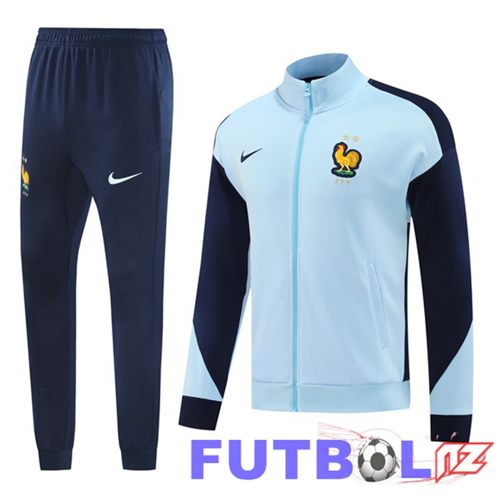 Chandal Equipos De Futbol - Chaqueta Francia Azul 2024/2025