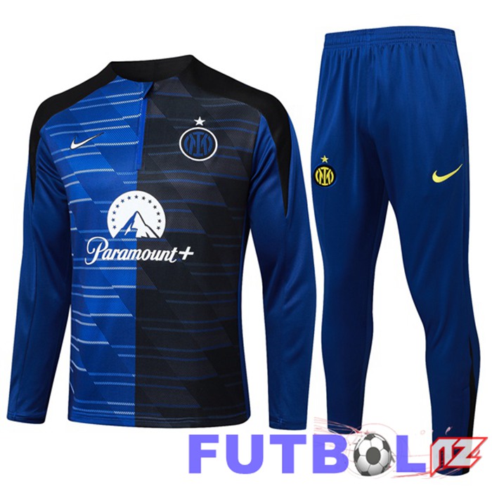 Chandal Equipos De Futbol Inter Milan Azul Negro 2024/2025