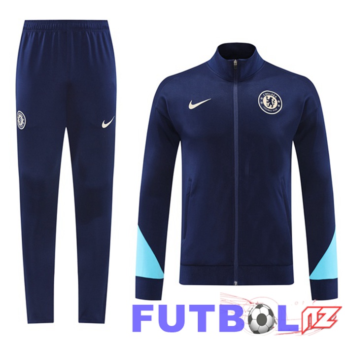 Chandal Equipos De Futbol - Chaqueta FC Chelsea Azul Real 2024/2025