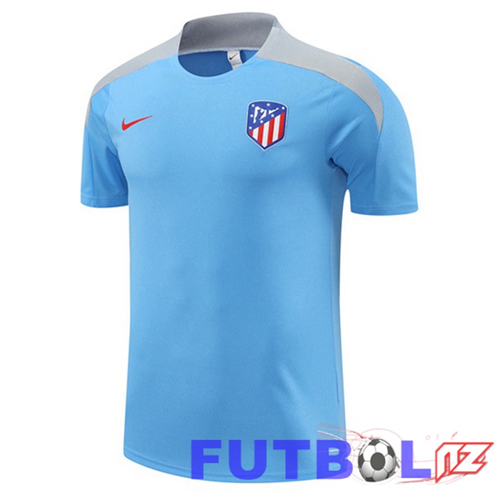 Camiseta Entrenamiento Atletico Madrid Azul 2024/2025
