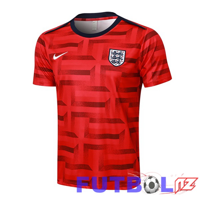 Camiseta Entrenamiento Inglaterra Rojo 2024/2025