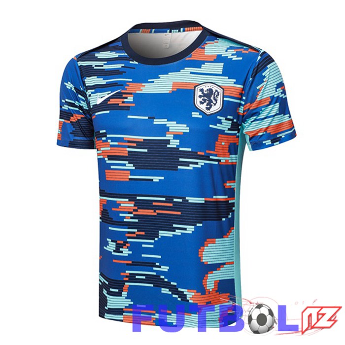 Camiseta Entrenamiento Países Bajos Azul 2024/2025