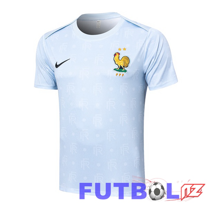 Camiseta Entrenamiento Francia Azul 2024/2025