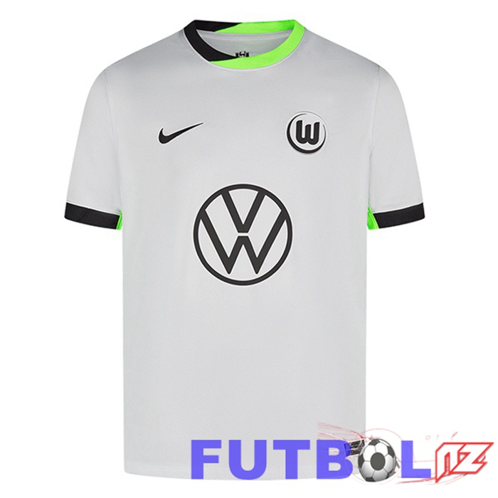 Camisetas De Futbol Vfl Wolfsburg Tercera Blanco 2024/2025