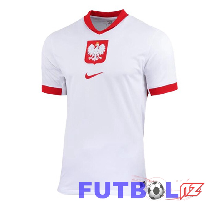 Camiseta Equipe Polonia Primera Blanco 2024/2025