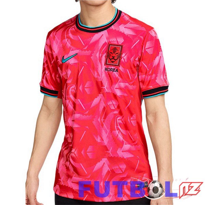 Camiseta Nacional Corea Primera Rojo 2024/2025 Camiseta Nacional Corea Primera Rojo 2024/2025