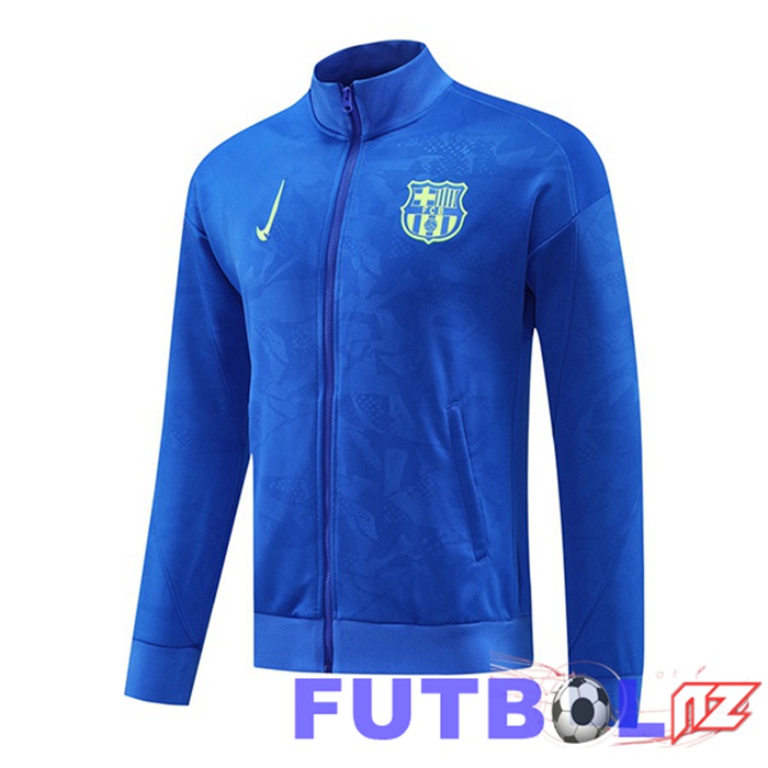 Chaquetas Futbol FC Barcelona Azul 2024/2025