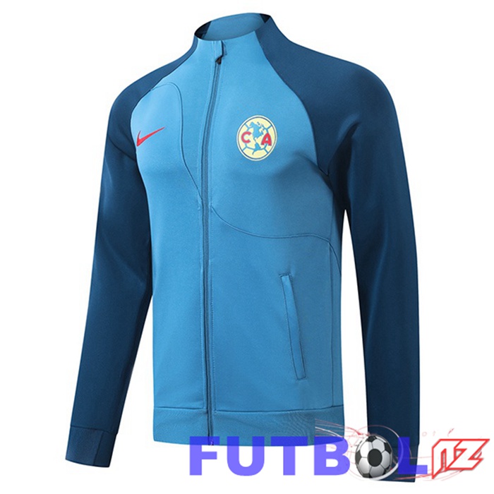Chaquetas Futbol Club America Azul 2024/2025 Chaquetas Futbol Club America Azul 2024/2025