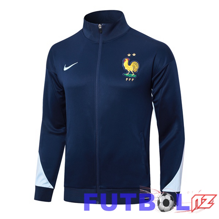 Chaquetas Futbol Francia Azul Real 2024/2025