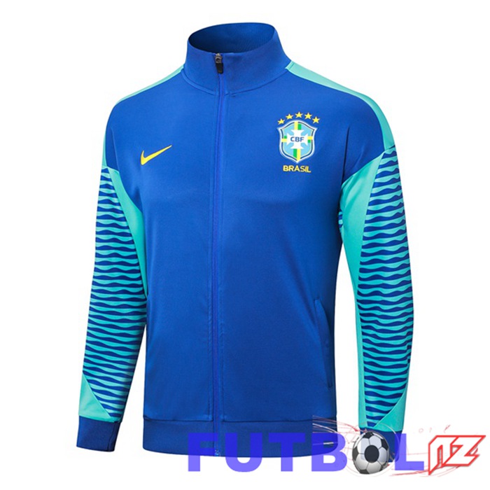 Chaquetas Futbol Brasil Azul 2024/2025