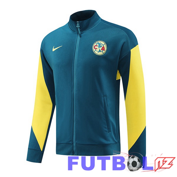 Chaquetas Futbol Club America Azul 2024/2025 Chaquetas Futbol Club America Azul 2024/2025
