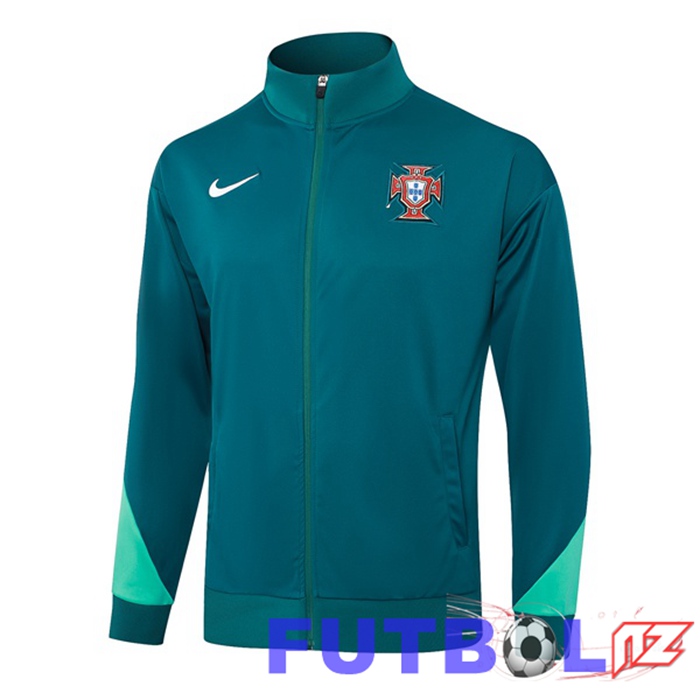 Chaquetas Futbol Portugal Verde 2024/2025 Chaquetas Futbol Portugal Verde 2024/2025