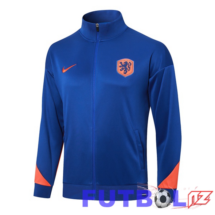 Chaquetas Futbol Países Bajos Azul 2024/2025