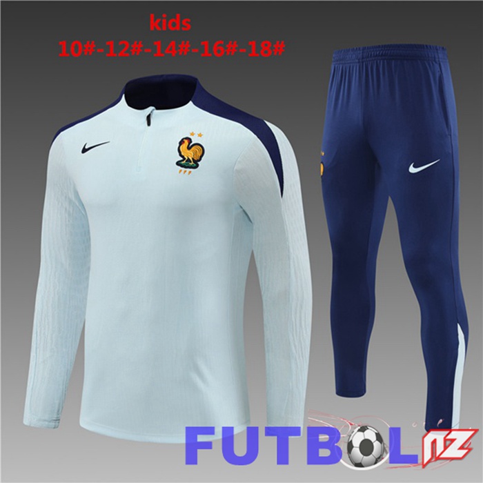 Chandal Equipos De Futbol Francia Ninos Azul 2024/2025