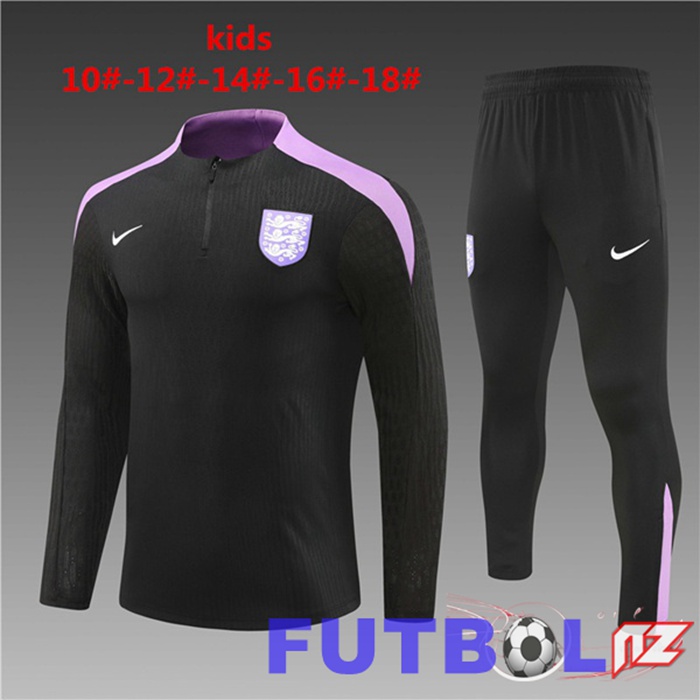 Chandal Equipos De Futbol Inglaterra Ninos Negro 2024/2025