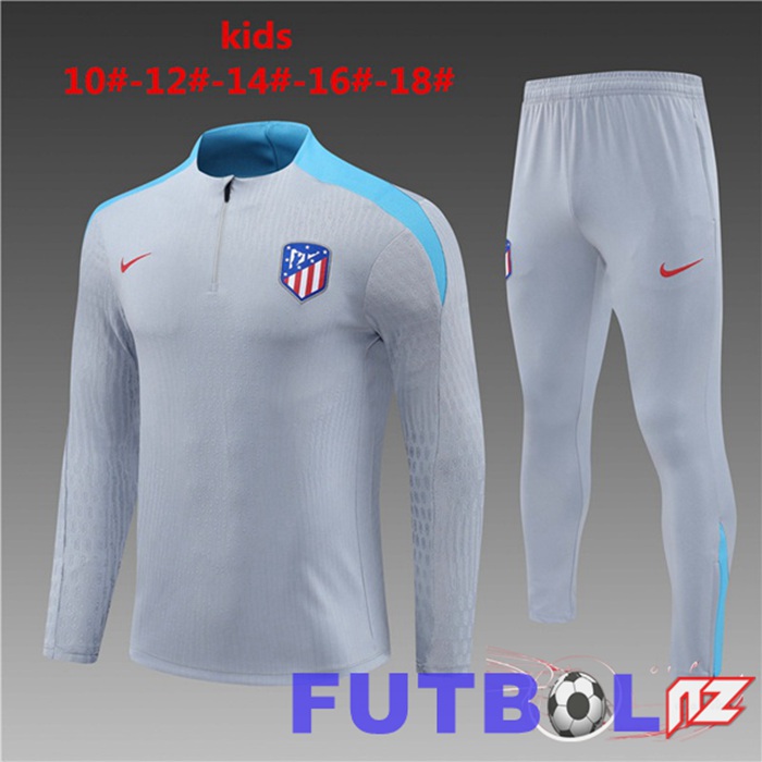 Chandal Equipos De Futbol Atletico Madrid Ninos Gris 2024/2025