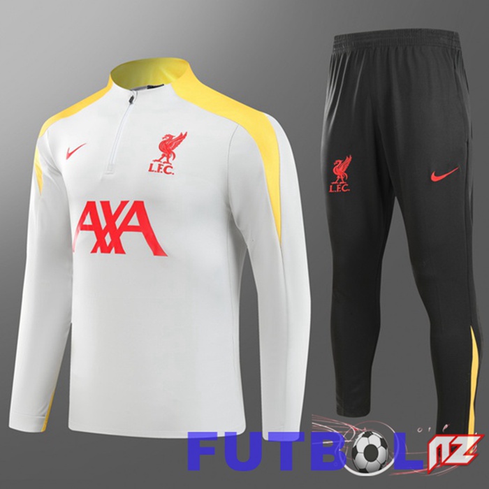 Chandal Equipos De Futbol FC Liverpool Ninos Blanco 2024/2025