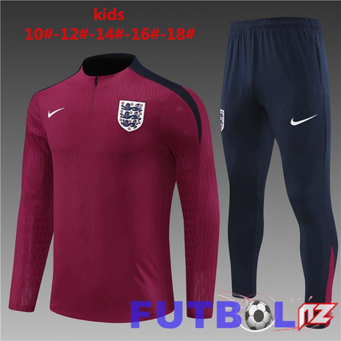 Chandal Equipos De Futbol Inglaterra Ninos Rojo 2024/2025
