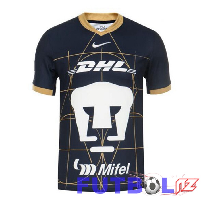 Camisetas De Futbol Pumas UNAM Segunda Negro 2024/2025