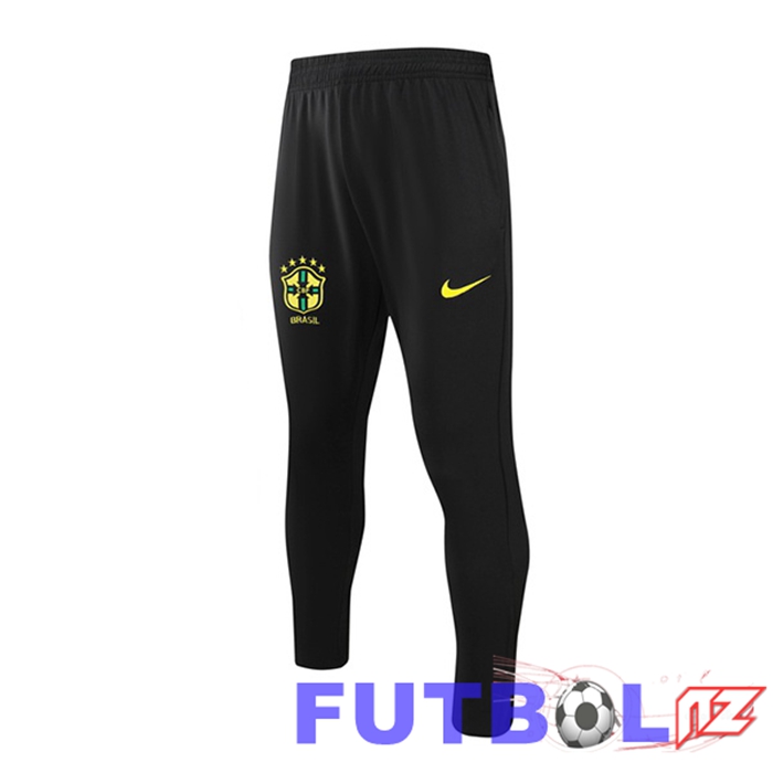 Pantalon Entrenamiento Brasil Negro 2024/2025