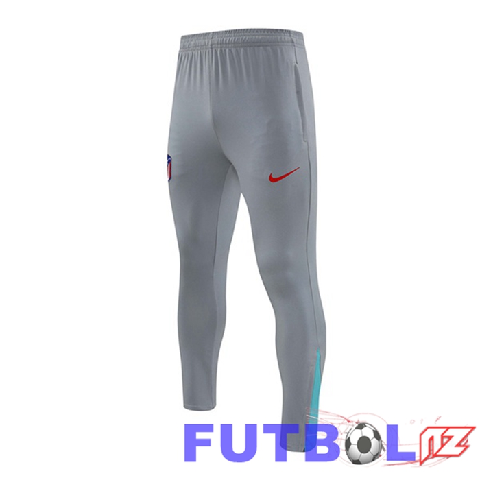 Pantalon Entrenamiento Atletico Madrid Gris 2024/2025