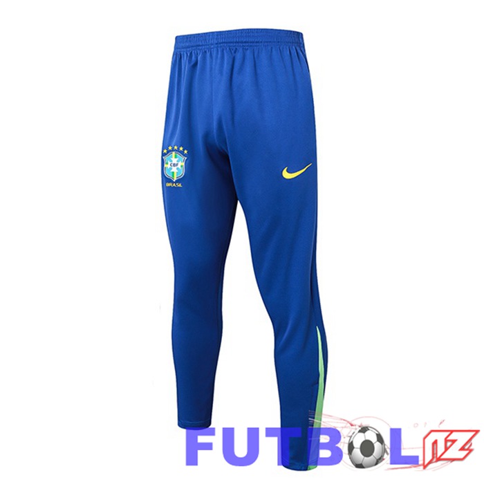 Pantalon Entrenamiento Brasil Azul 2024/2025