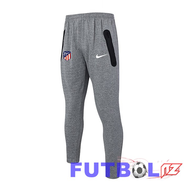 Pantalon Entrenamiento Atletico Madrid Gris 2024/2025