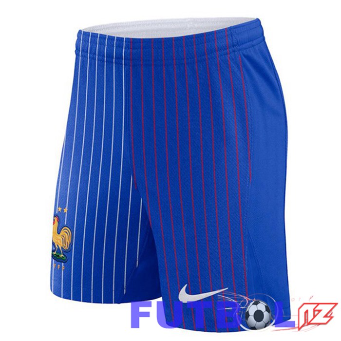 Cortos de Futbol Francia Segunda Azul 2024/2025 Cortos de Futbol Francia Segunda Azul 2024/2025