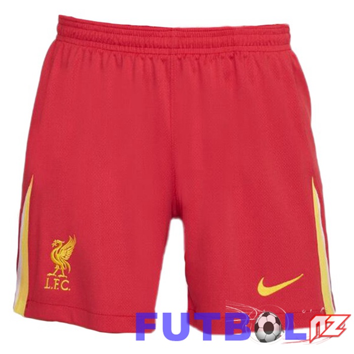 Cortos de Futbol FC Liverpool Primera Rojo 2024/2025