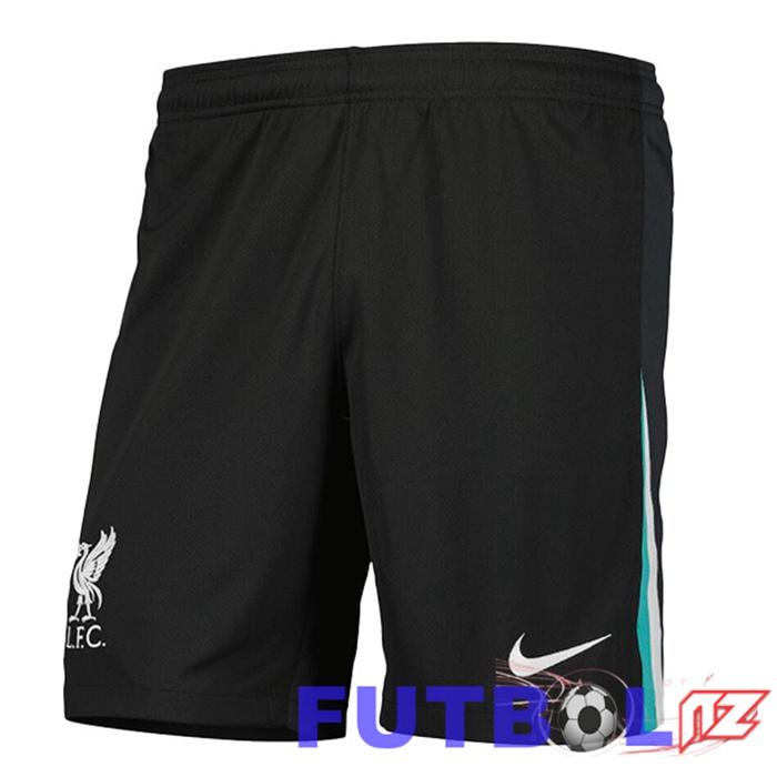 Cortos de Futbol FC Liverpool Segunda Negro 2024/2025