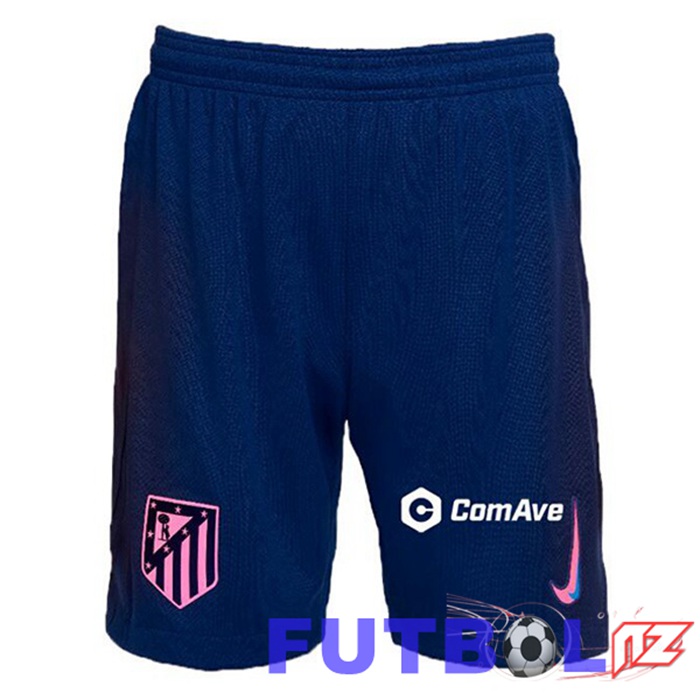 Cortos de Futbol Atletico Madrid Tercera Azul 2024/2025