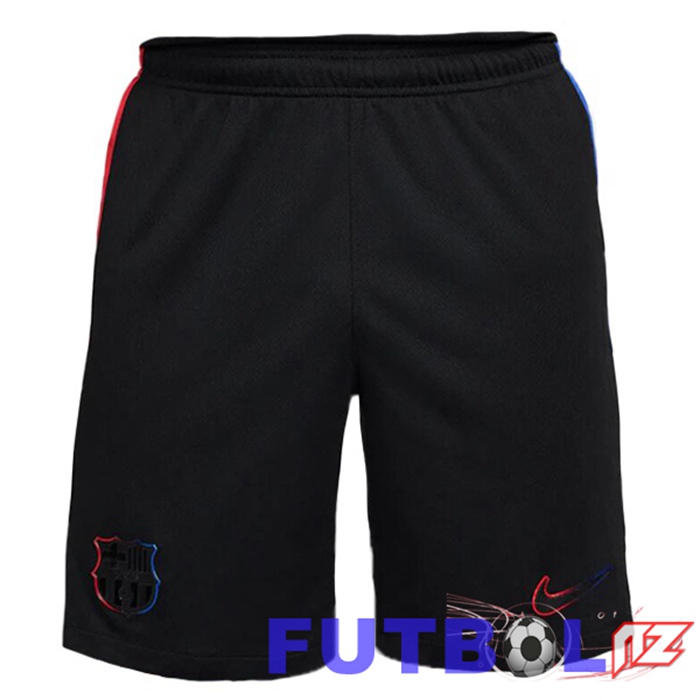 Cortos de Futbol FC Barcelona Segunda Negro 2024/2025