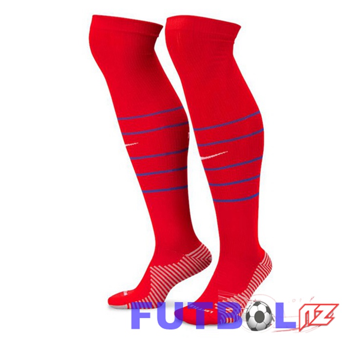 Calcetines De Futbol Francia Primera Rojo 2024/2025