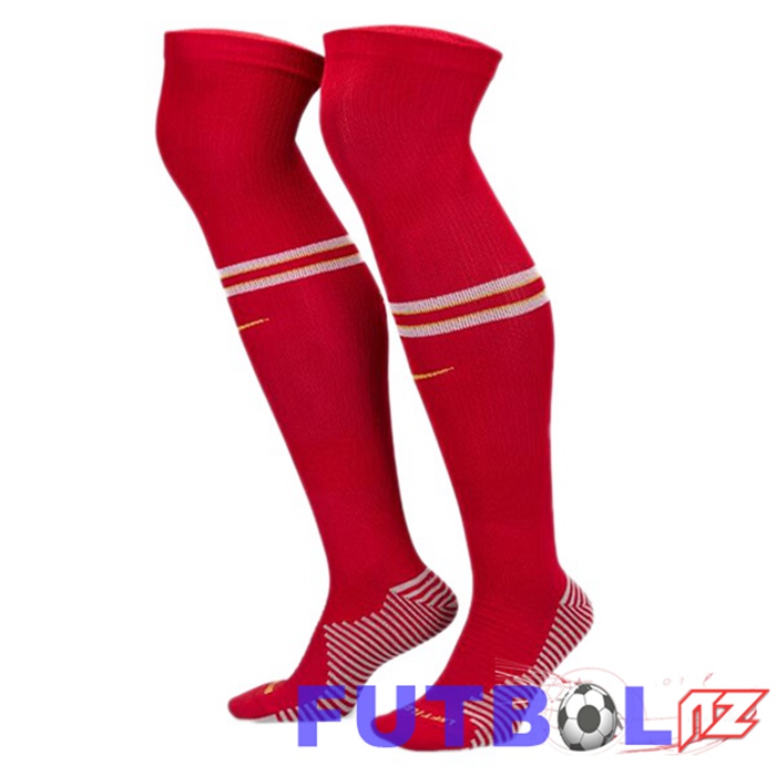 Calcetines De Futbol FC Liverpool Primera Rojo 2024/2025