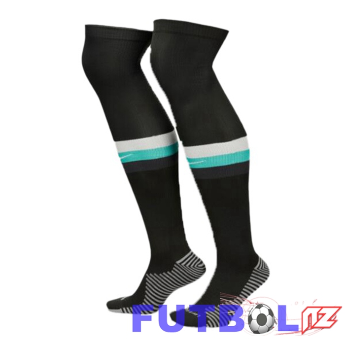 Calcetines De Futbol FC Liverpool Segunda Negro 2024/2025