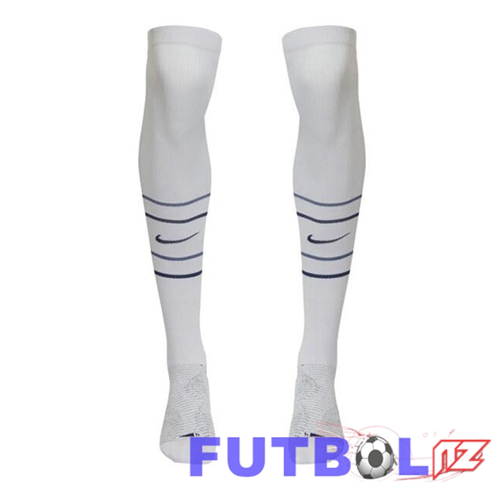 Calcetines De Futbol Inter Milan Segunda Blanco 2024/2025