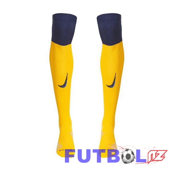 Calcetines De Futbol Inter Milan Tercera Amarillo 2024/2025